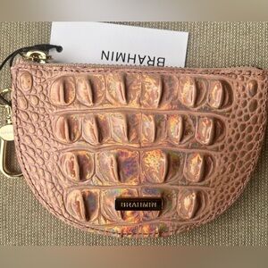 NWT Brahmin Britt Wallet in ROSE GOLD Melbourne #2